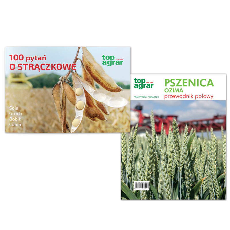 Pakiet: 100 pytań o strączkowe + Pszenica ozima - przewodnik polowy
