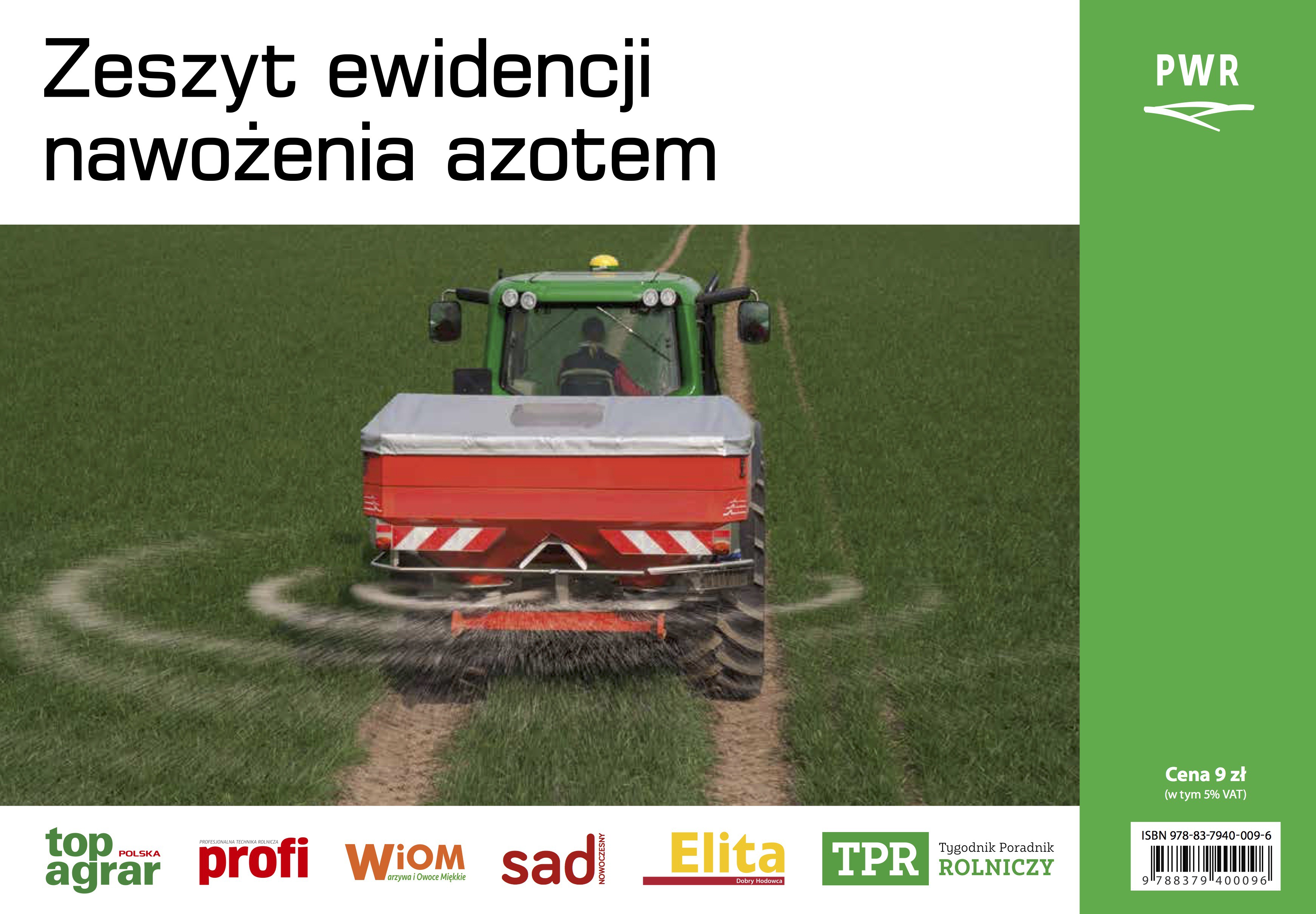 Zeszyt ewidencji nawożenia azotem
