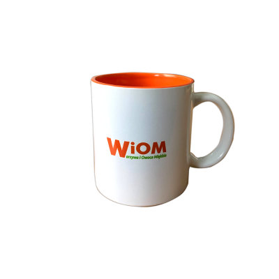 Kubek z logo WiOM