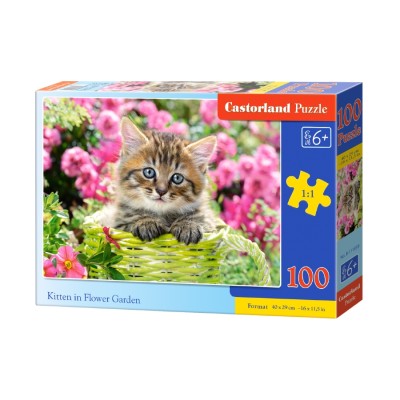 Puzzle 100 elementów Kitten...