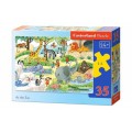 Puzzle Midi Castorland B-035083 (At the Zoo) 35 el.