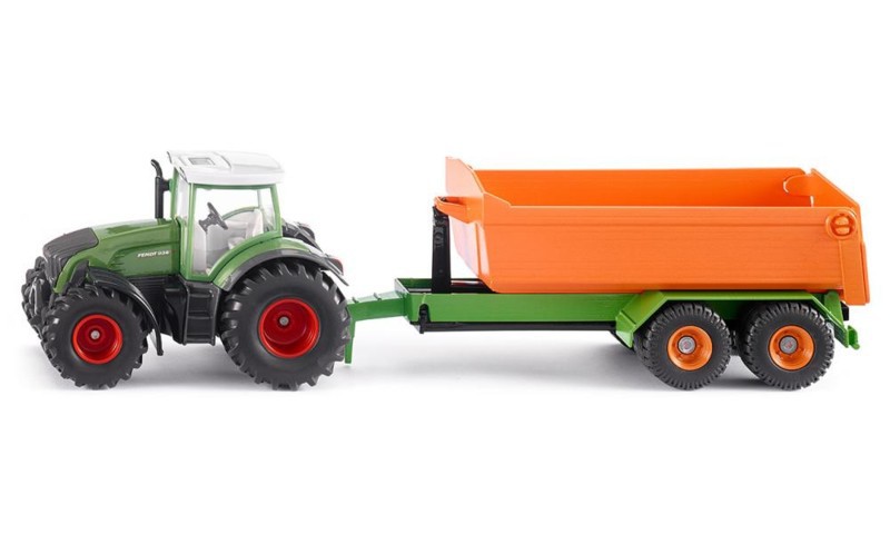 SIKU 1989 Traktor z podnośnikiem